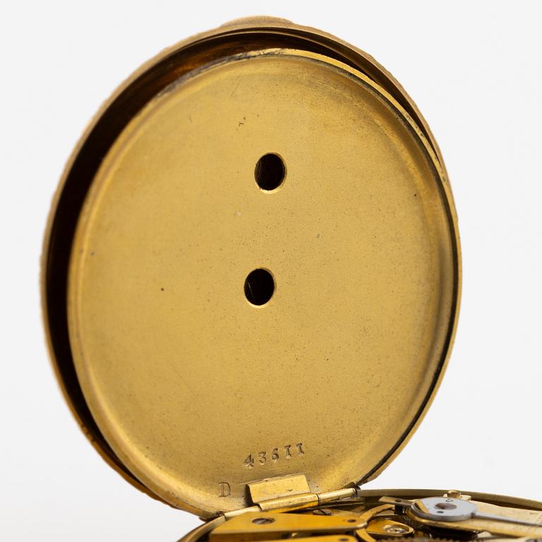 Pocket watch, 42 mm.