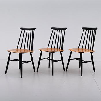 STOLAR, 3 st, "Fanett", Ilmari Tapiovaara, Edsbyverken, 1900-talets mitt.