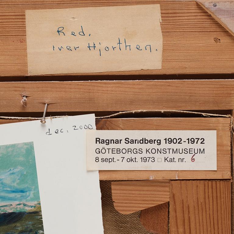 Ragnar Sandberg, "Slussen, Orust".