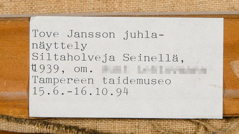 Tove Jansson, Brovalv vid Seine.