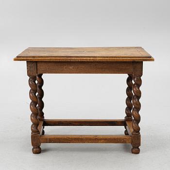 Library table, Baroque style, 19th century.