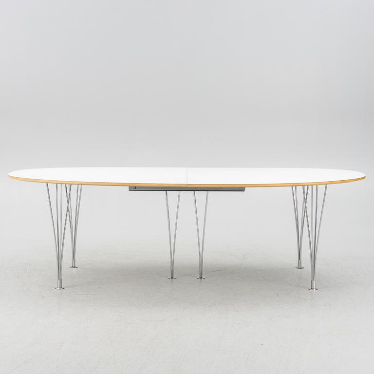 Bruno Mathsson & Piet Hein, dining table, "Superellipse", Mathsson International, 2009.