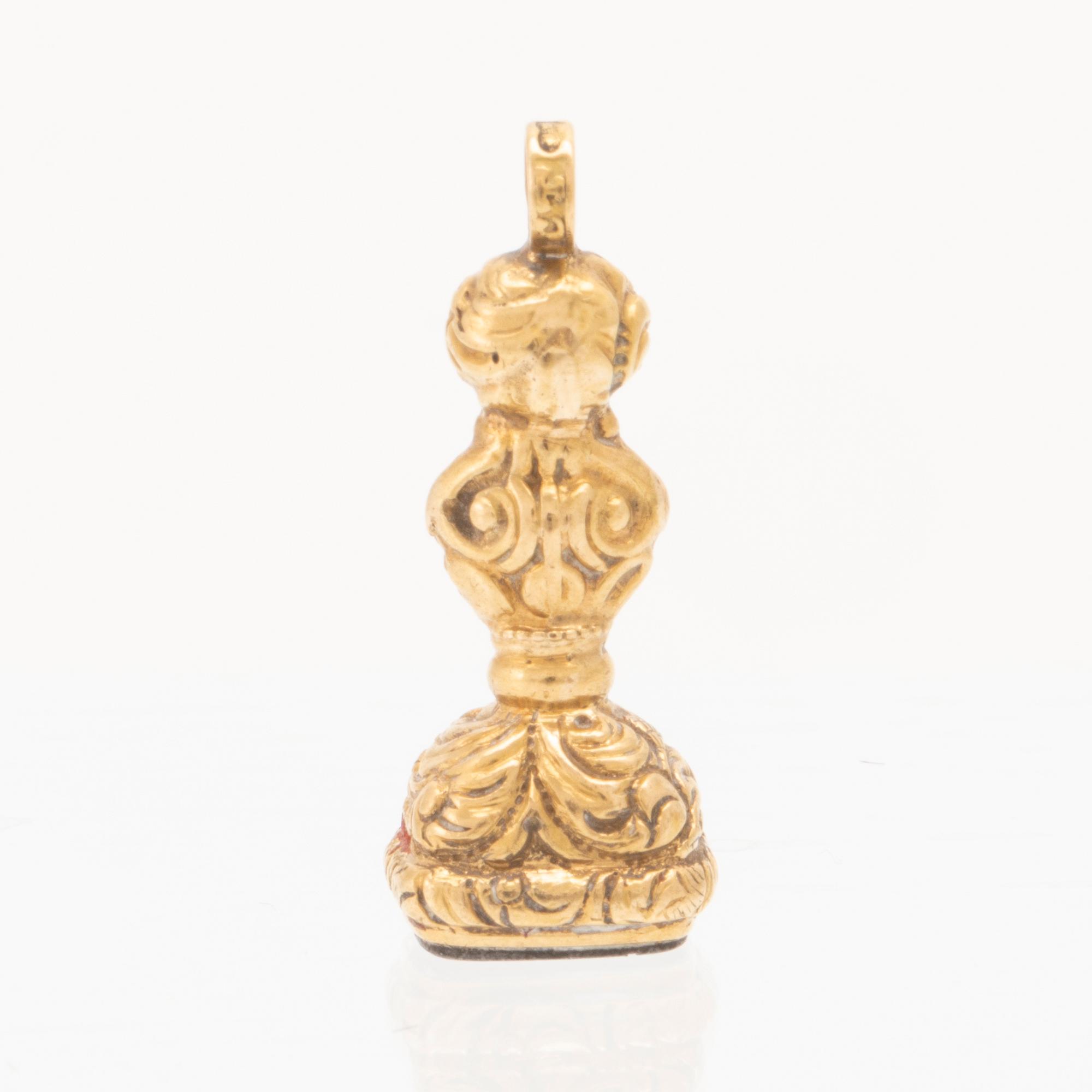Seal/pendant 18K gold.