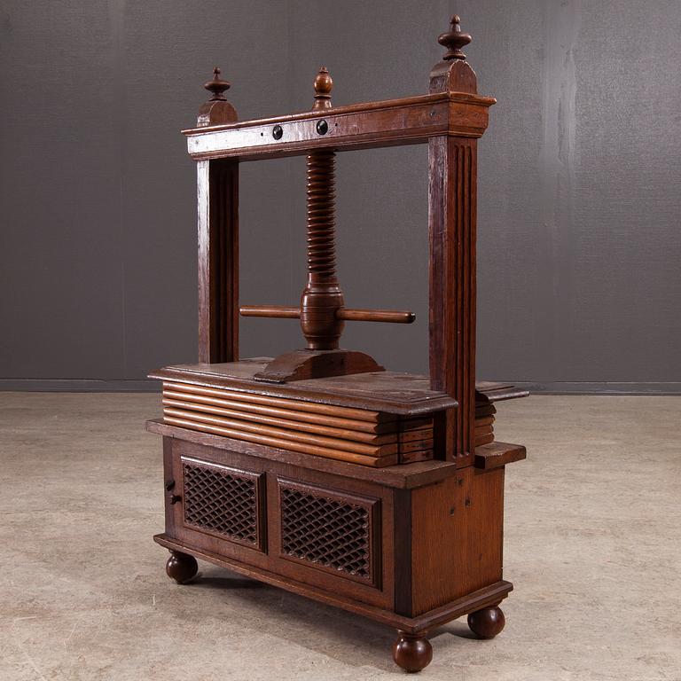 LINNEPRESS, 1800-tal.