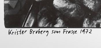 Carl Johan De Geer, "Krister Broberg som Frasse 1972".