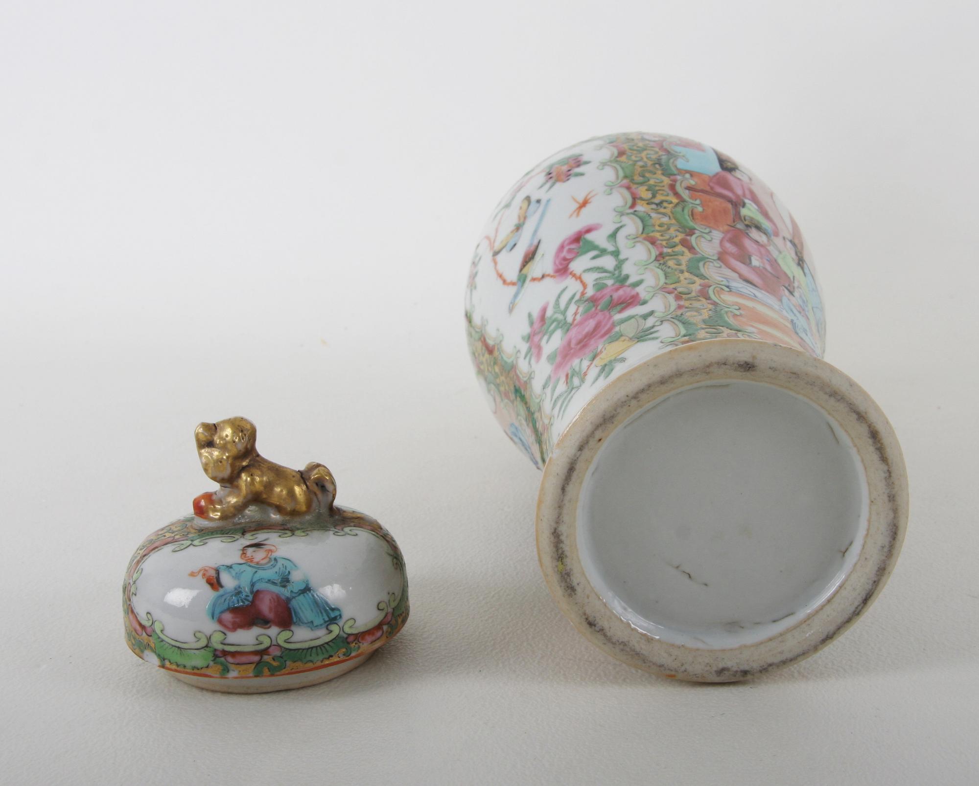 VAS, med lock, Kanton, Kina, 1800-talets andra hälft.