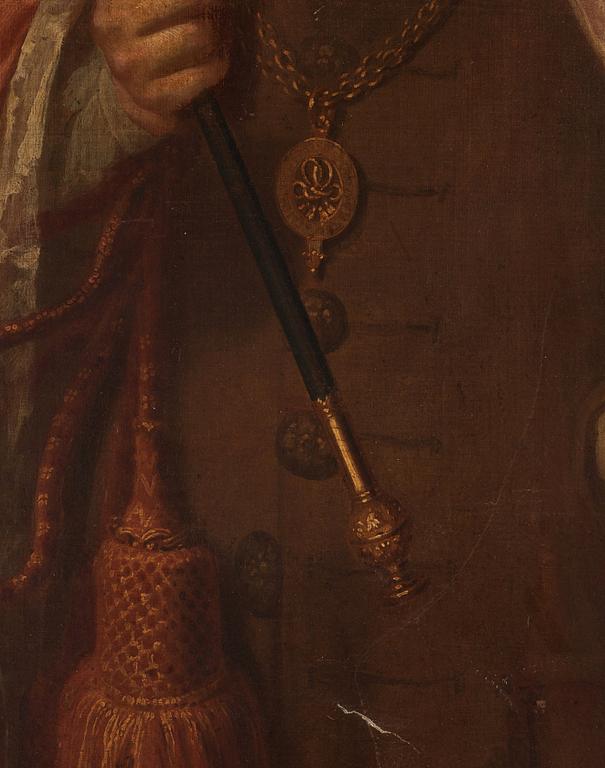 Mikael Dahl Circle of, Black Rod, possibly Sir William Sanderson (1586?–1676).