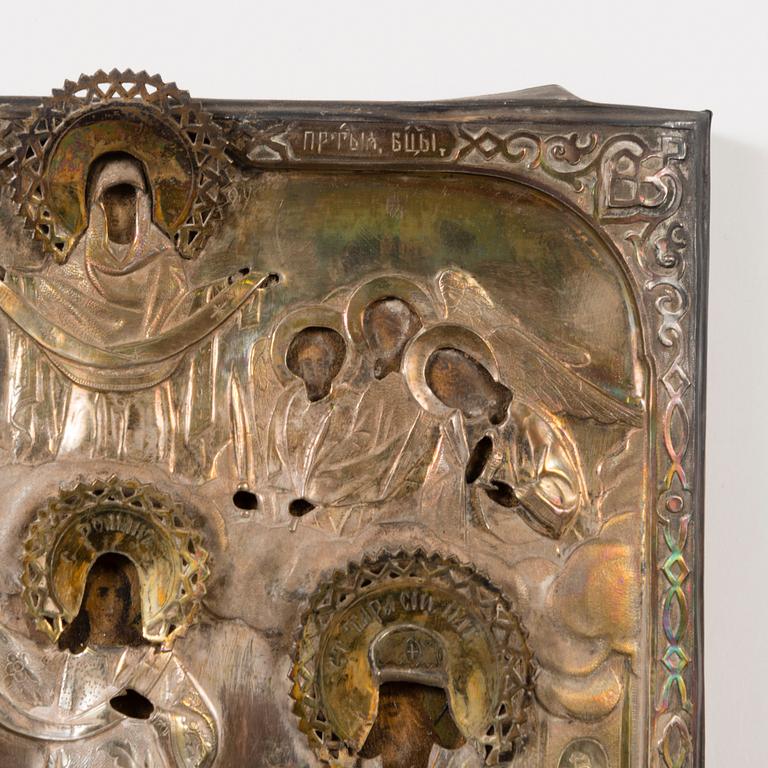 IKON I KIOTA, S:t Petersburg  daterad 1877, Ryssland.