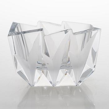 ERKKITAPIO SIIROINEN, a 'Hakas-malja' art glass signed Erkki Siiroinen Riihimäen Lasi Oy.