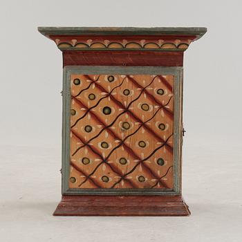 HÄNGSKÅP, allmoge, Dalarna/Hälsingland, 1800-tal.