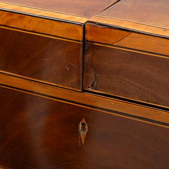 A late Gustavian wash stand, Sweden, early 19th century.