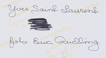 Ewa Rudling, photograph signed.