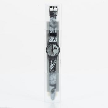 Swatch, "Glance" by Piero Fornasetti, armbandsur, 34 mm.