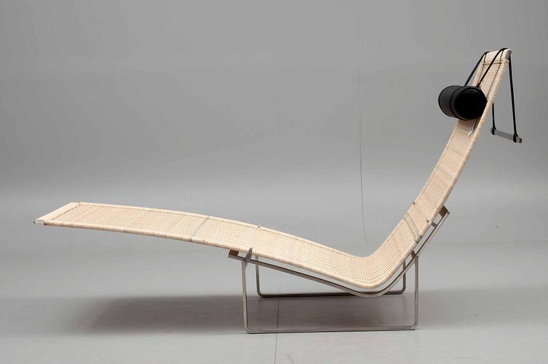 POUL KJAERHOLM, lounge chair, "PK-24", Fritz Hansen, Danmark 1997.