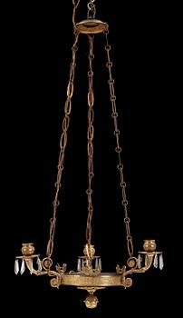 TAKAMPEL, empire, 1800-talets först halft. Höjd: ca 77cm.