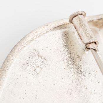 Björn Weckström, brosch,  "Labyrinth",  sterlingsilver. Lapponia 2007.