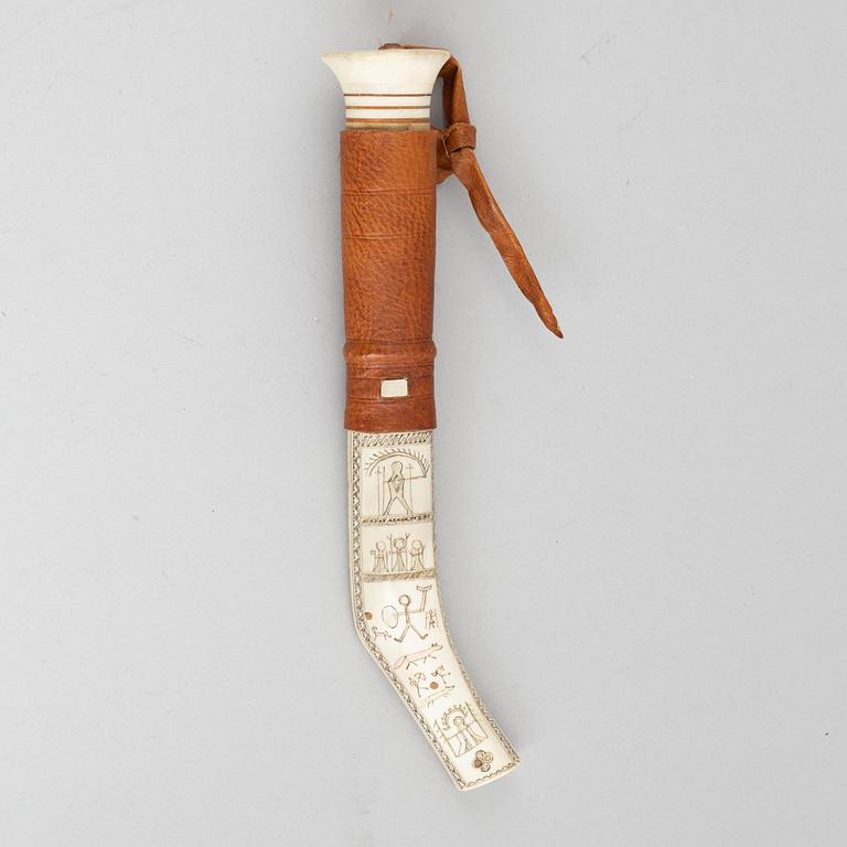 Johan Fankki, a knife, signed.