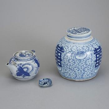 PARTI PORSLIN, bl a Kina, 1800-tal.