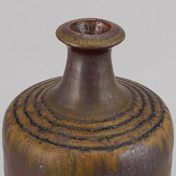 Rolf Palm, a large stoneware vase, Mölle, Sweden 1968.