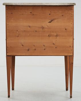 SEKRETÄR. Tillskriven Niklas Korp (mästare i Stockholm 1771). Gustaviansk.