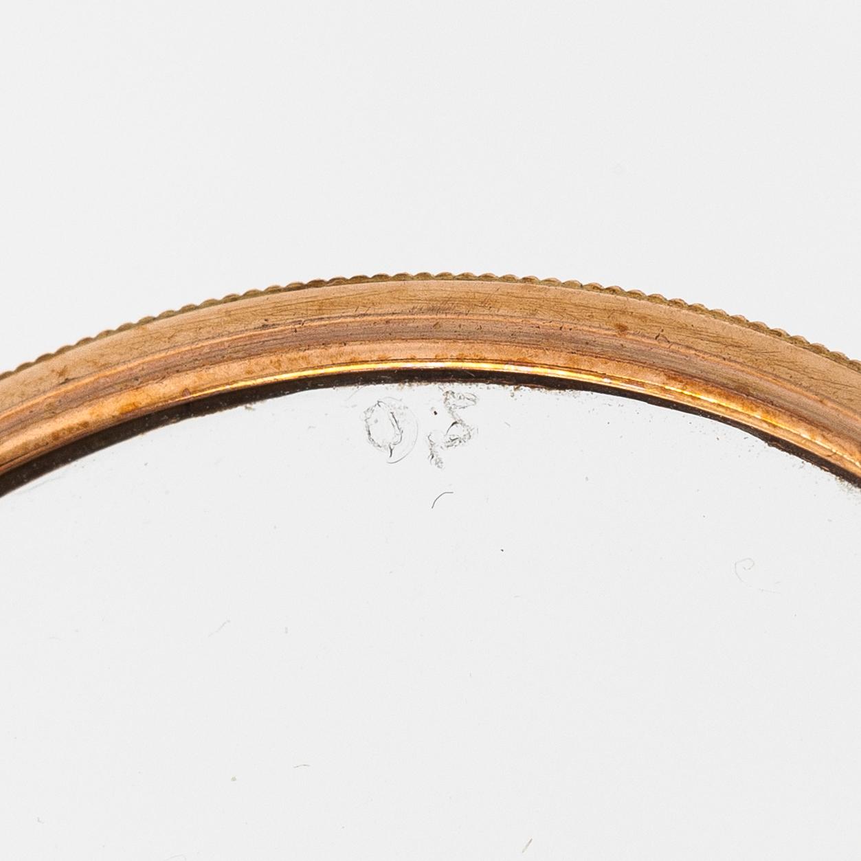 Henrik Wigström, lornjetti, kulta ja giljosoitu emali, Pietari Venäjä 1911-1917.