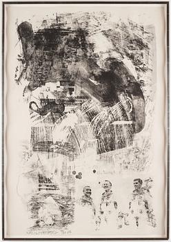 Robert Rauschenberg, ”Brake", from "Stoned Moon Series”.