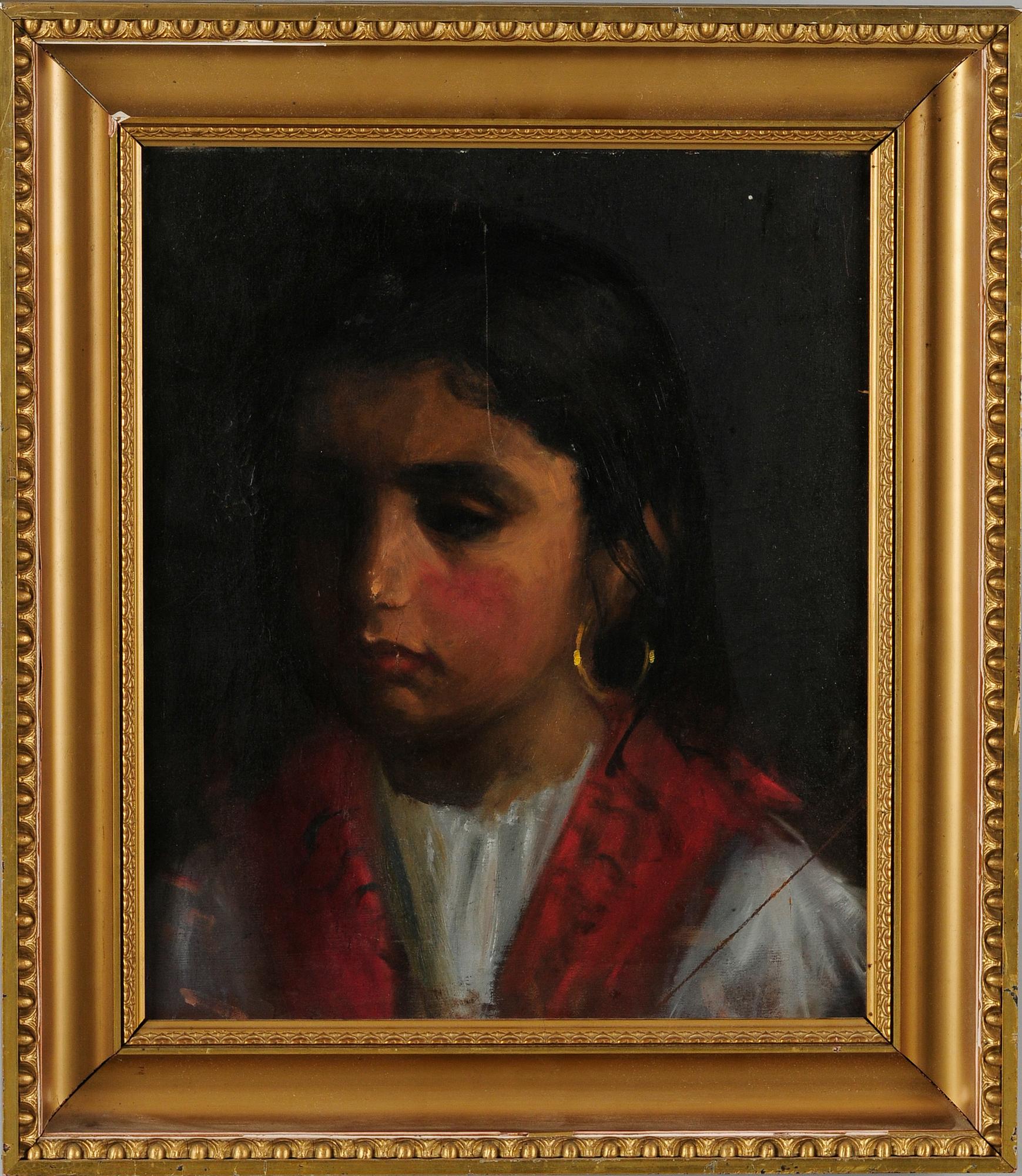 AUGUST JOHNSSON, olja på duk, tillskriven, osign.