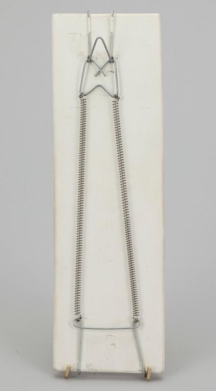 VÄGGPLATTA, keramik, signerad TM (Toini Muona) Arabia. 1900-talets senare hälft.