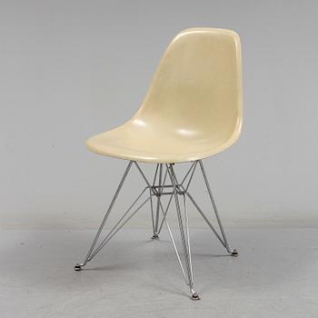 A 'DSR' chair and three loose seat  by Charles & Ray Eames for Vitra, 1960s/70s.