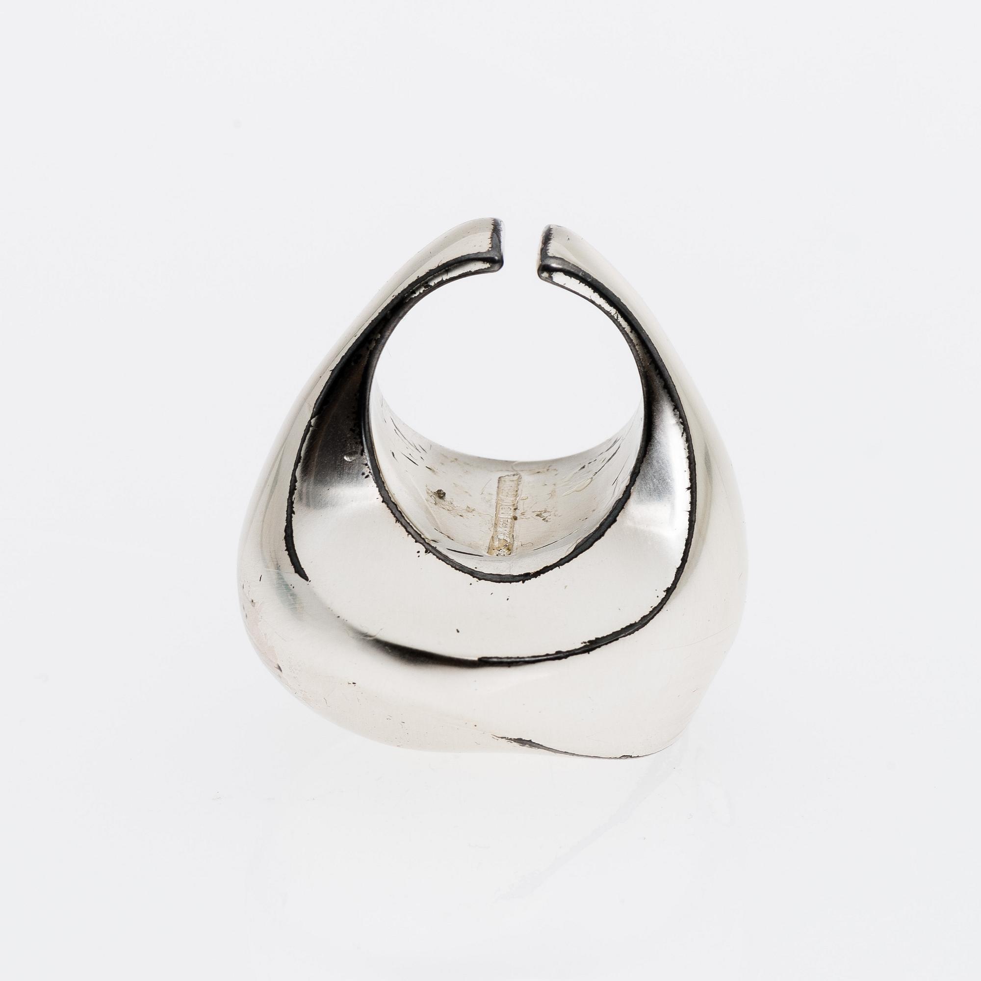 POUL HAVGAARD, RINGAR, 4 st. sterling silver, bl. a. New Born, Wild Rose, Isolation, Lapponia 1970-tal.