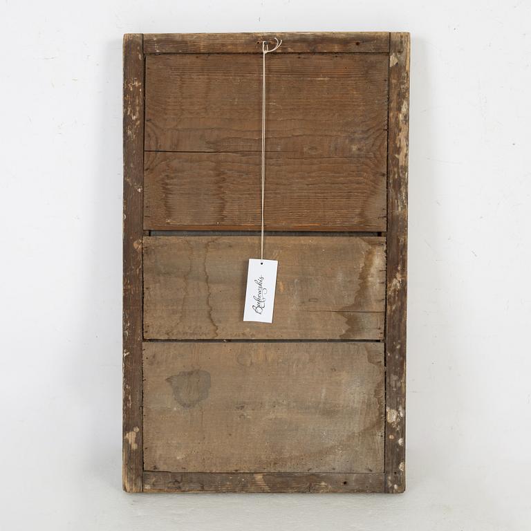 A gilt Louis XVI mirror, France, late 18th Century.