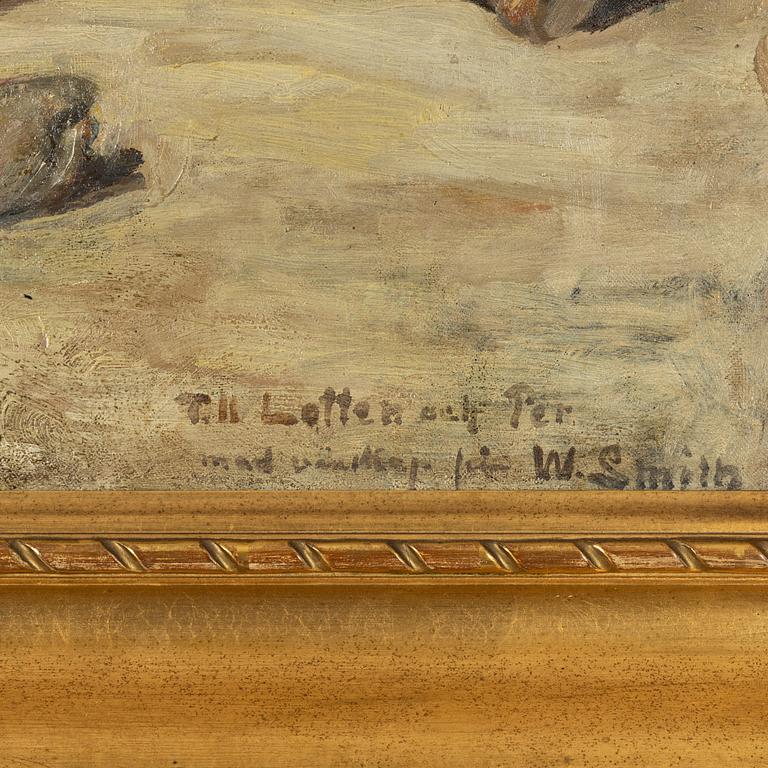 Wilhelm Smith, oil on canvas, signed.