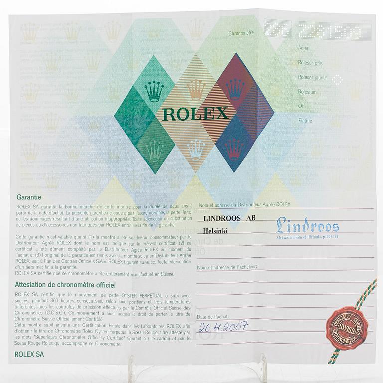 Rolex, Submariner, armbandsur, 40 mm.