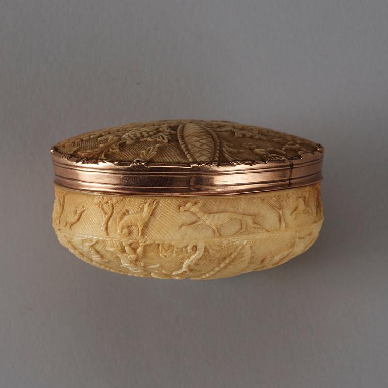 DOSA, ben och guld, 1700-tal.