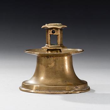 LJUSSTAKE, brons, Spanien 1500-tal.