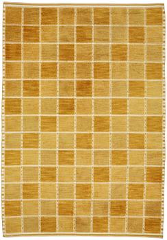 235. Barbro Nilsson, a carpet, "Gyllenrutan", knotted pile in relief, ca 381,5 x 259,5-269 cm, signed AB MMF BN.