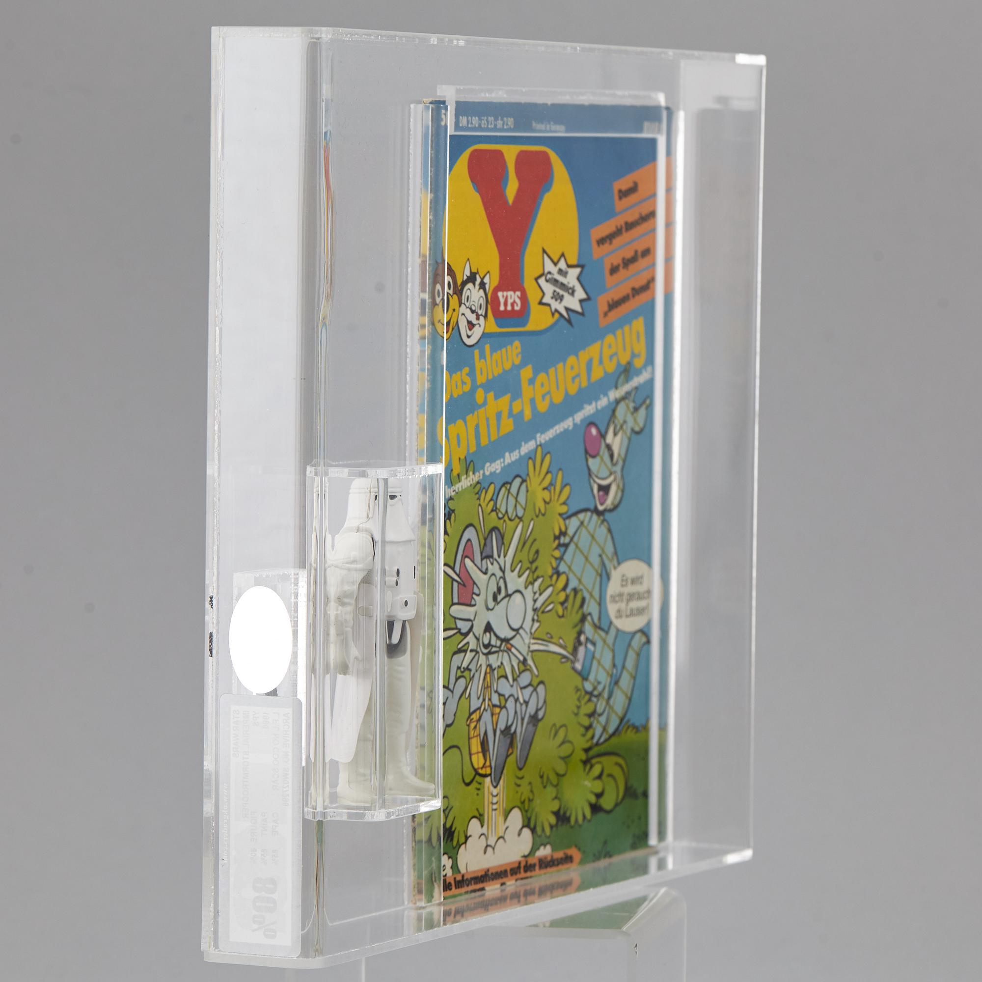 STAR WARS, Imperial Stormtrooper, YPS, 1980, L.F.L No coo scar, UK Graders 80 %.