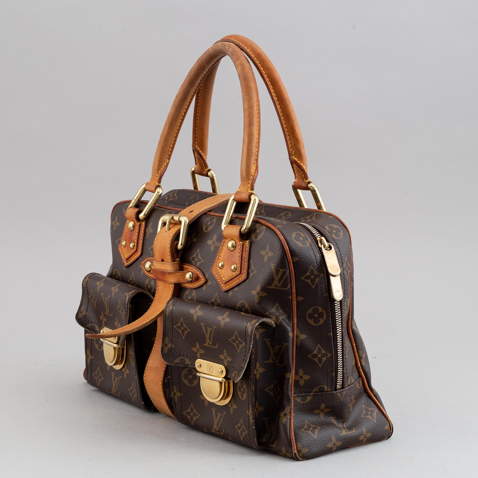 Louis Vuitton, a monogram canvas handbag.