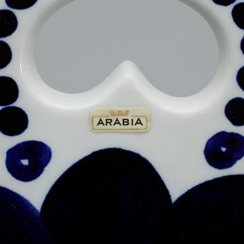 KAFFESERVIS, 22 delar, porslin, "Valencia", Ulla Procopé, Arabia. Formgiven 1960.