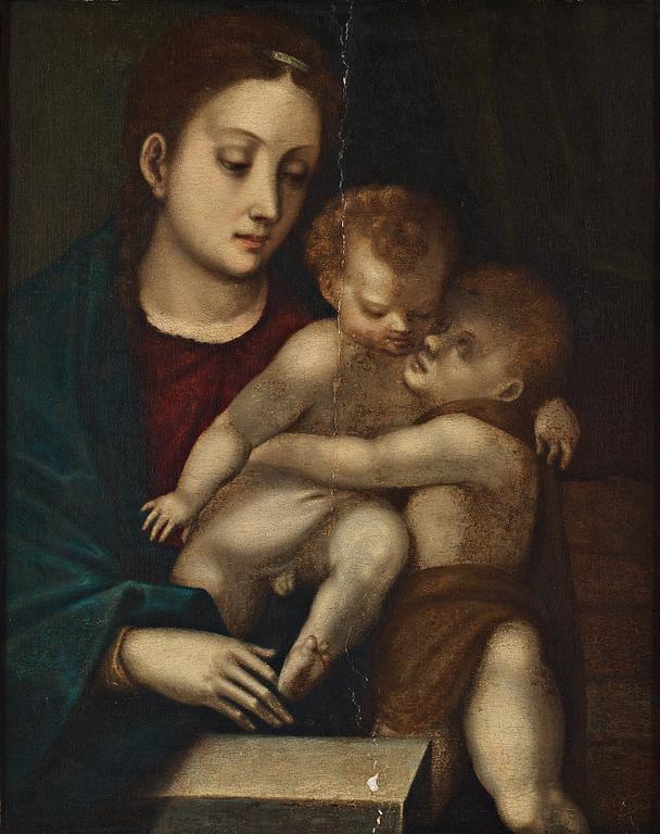 Antonio Allegri Correggio In the manner of the artist, ANTONIO ALLEGRI CORREGGIO, in the manner. Reinforced panel 61 x 48.5 cm.