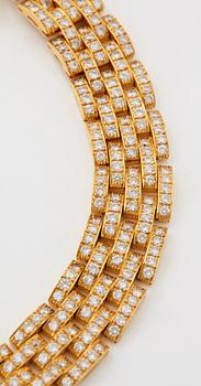 Cartier 'Maillon Panthère" collier.
