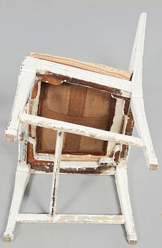 STOLAR, ett par, gustavianska, Lindome, omkring sekelskiftet 1800.