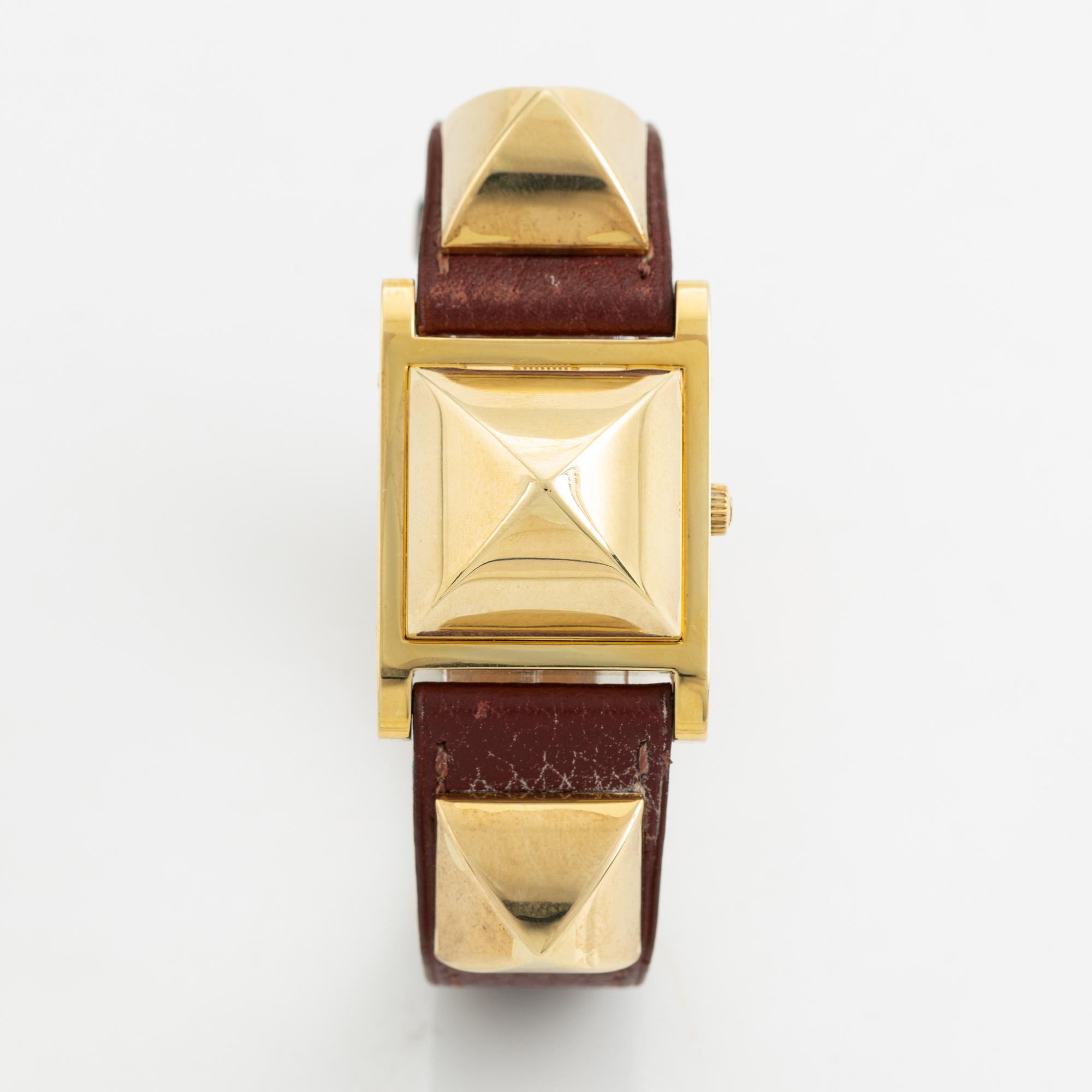Hermès, Medor, armbandsur, 23 x 32 mm.