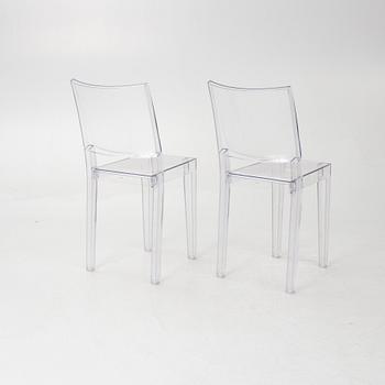 Philippe Starck, 6 st, "La Marie" Kartell, Italien, Modellen formgiven 1998.