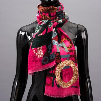 HALSDUKAR, 2 stycken, Kenzo.