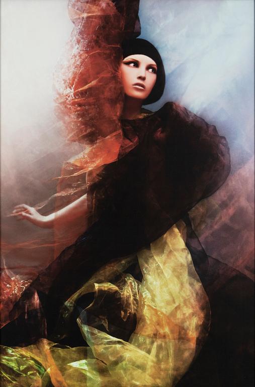 Jenni Porkka, C-print på kapaskiva, signerad 6/15, 2020 a tergo.