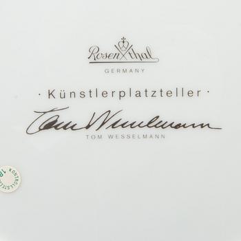 TOM WESSELMANN, fat Rosenthal 1900-talets senare del porslin.