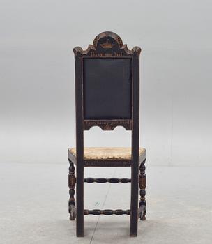 STOL, barock, provinsarbete. 1700-tal.