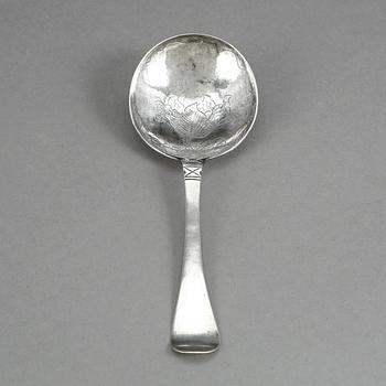 SUPSKED, silver, Anders Menell, Kalmar (1760-1795). Tot vikt 33 gram.