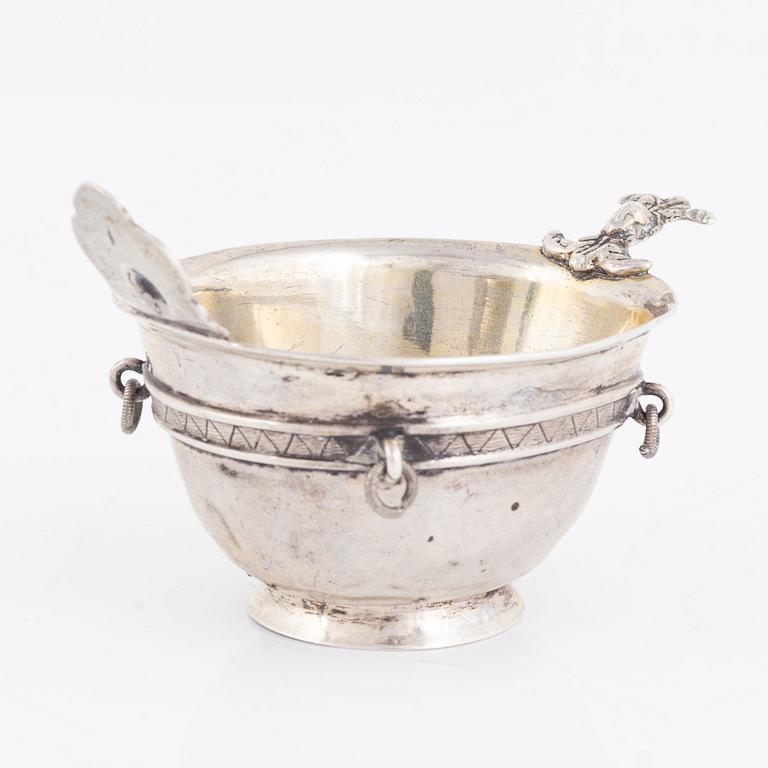 Erik Sandström, bägare, silver, Torneå, Finland, 1839.